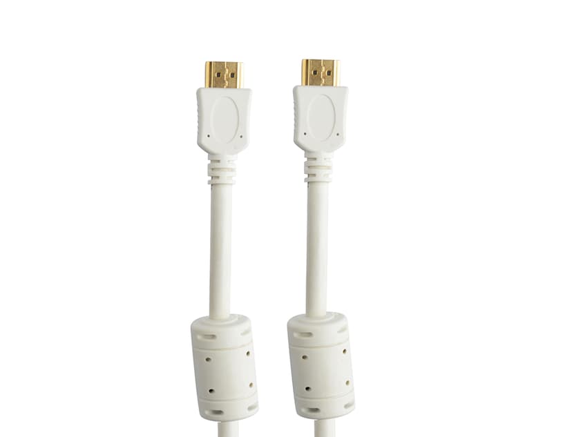 Prokord HDMI 1.4-kabel 1m HDMI HDMI Hvit