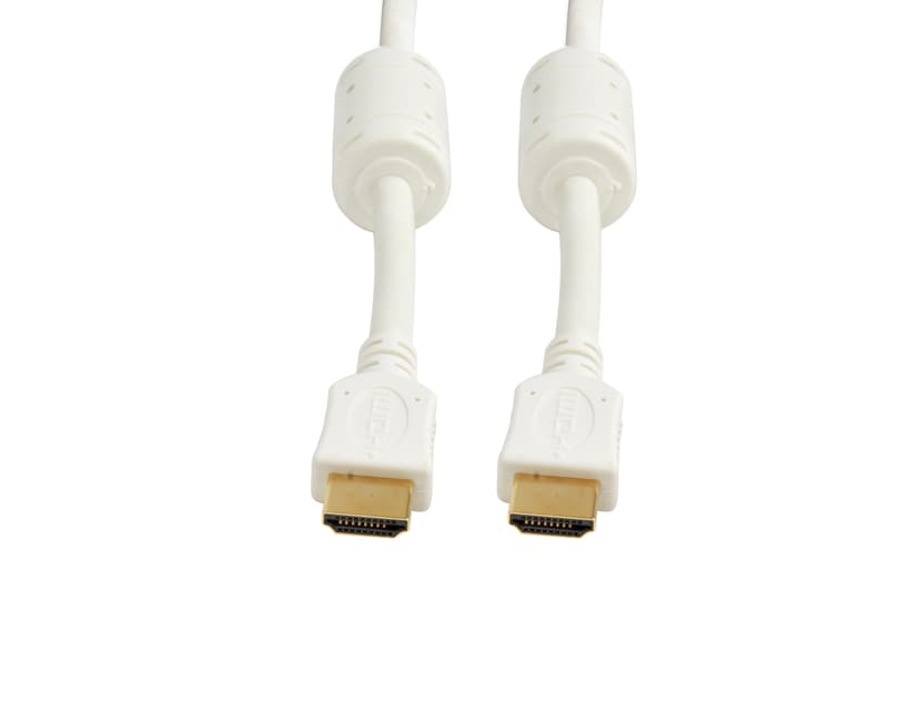 Prokord HDMI 1.4-kaapeli 1m HDMI Valkoinen