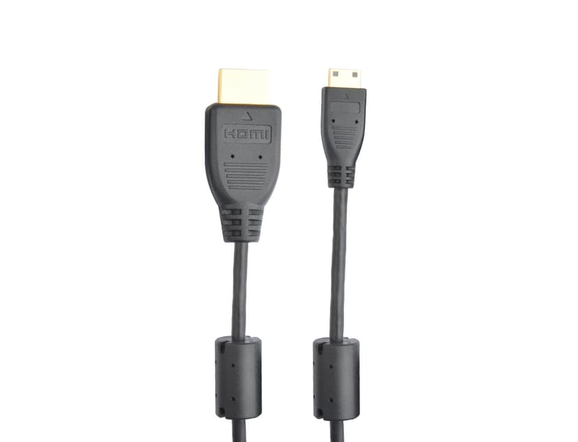 Prokord HDMI 1.4-kabel 3m HDMI Mini-HDMI Sort