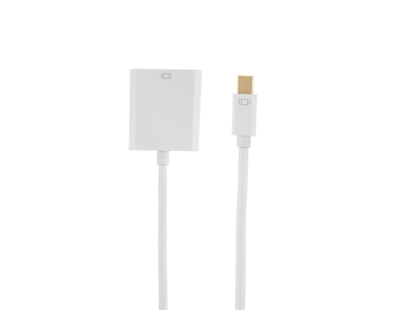 Prokord DisplayPort kabel 1m Mini DisplayPort VGA Hvid