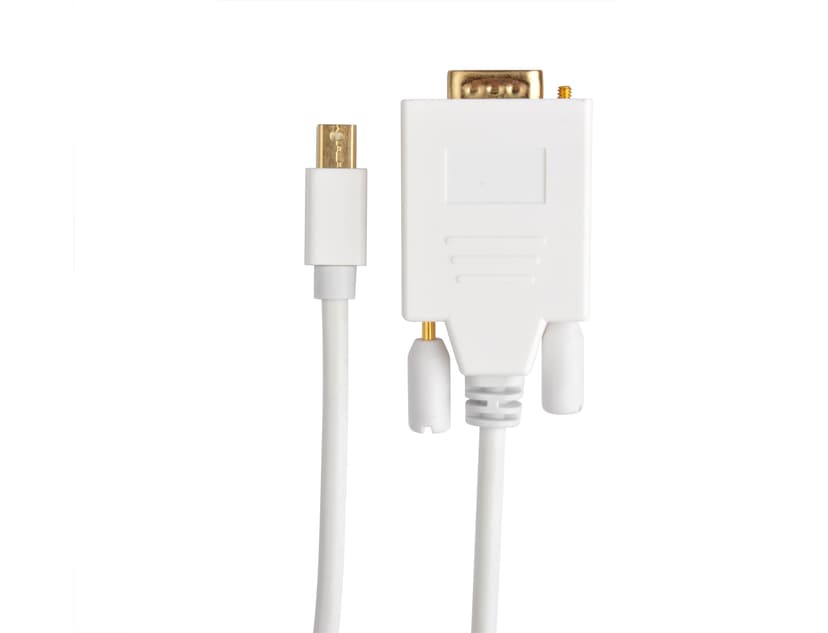 Prokord DisplayPort-kabel 1.83m Mini DisplayPort VGA Vit