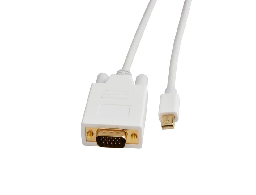 Prokord DisplayPort-kabel 1.83m Mini DisplayPort VGA Vit