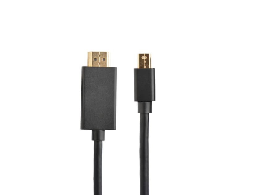 Prokord HDMI-kabel 3m Mini DisplayPort HDMI Svart