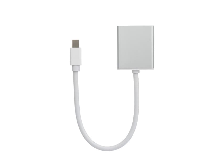 Prokord Videokonverterare 0.2m Mini DisplayPort VGA Silver, Vit