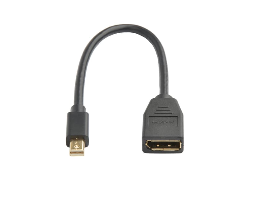 Prokord Video adapter Mini DisplayPort DisplayPort Svart