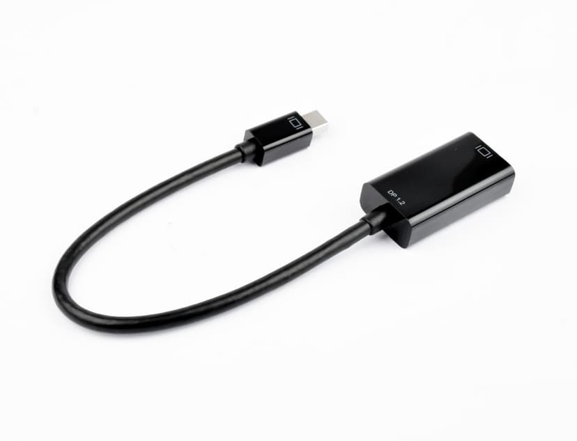 Prokord HDMI-adapter 4K 0.15m Mini DisplayPort HDMI Sort