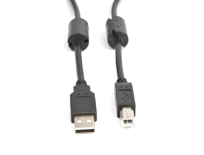 Prokord USB-kabel 3m USB-A USB-B Svart