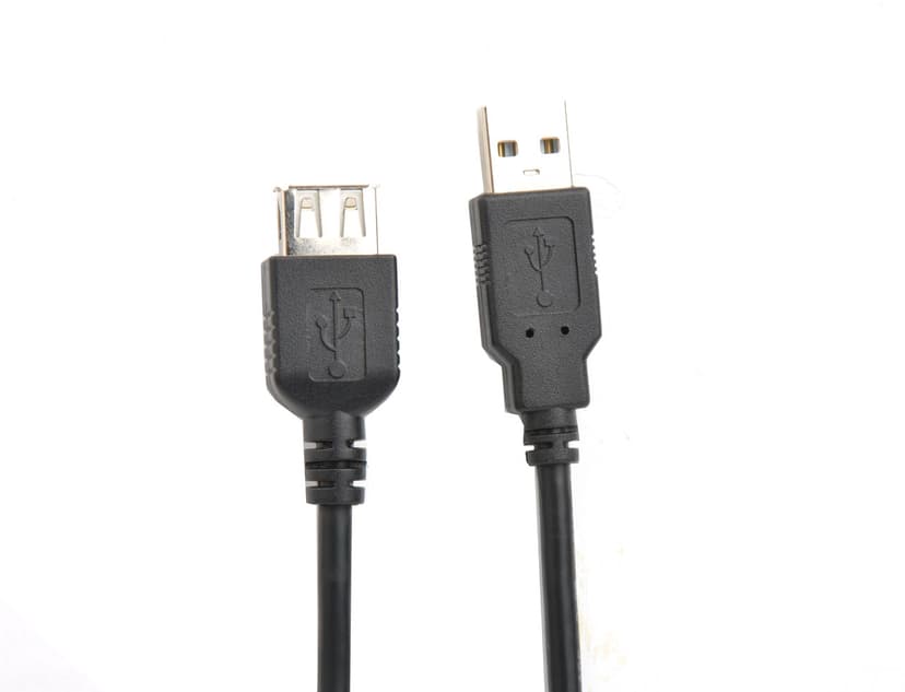 Prokord USB-kabel 5m USB-A USB-A Svart