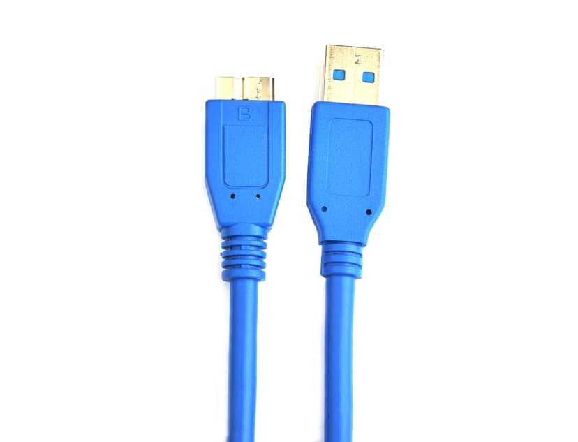 Prokord USB-kabel 1m USB A Micro-USB B Blå