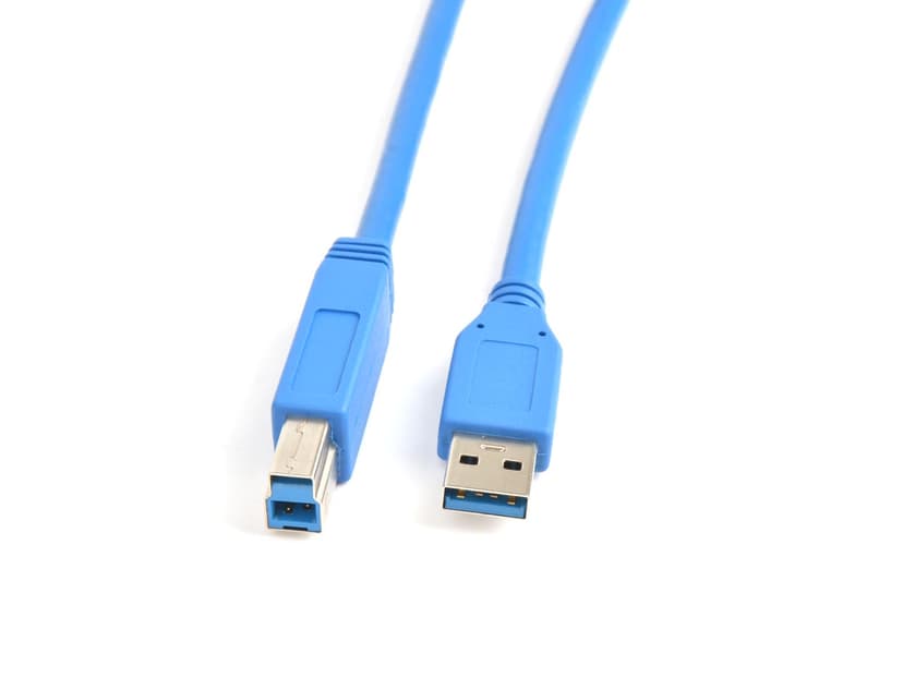 Prokord USB-kabel 1m USB A USB B Blå
