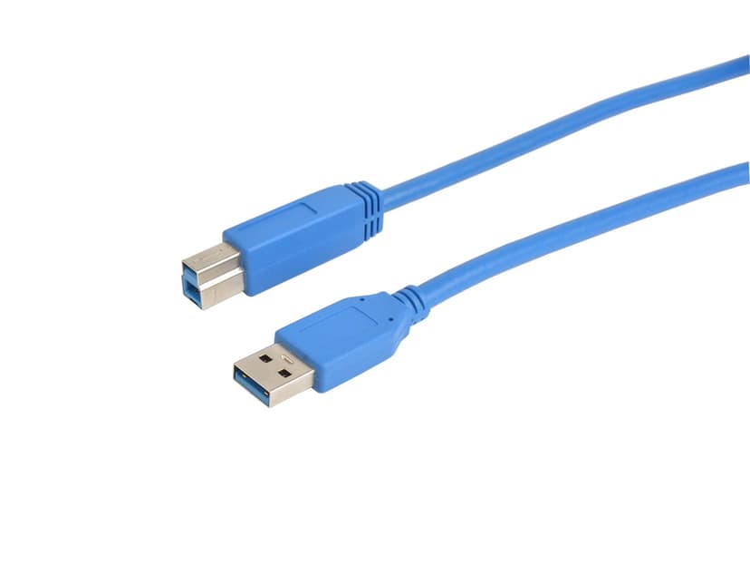 Prokord USB-kaapeli 5m USB-A USB-B Sininen