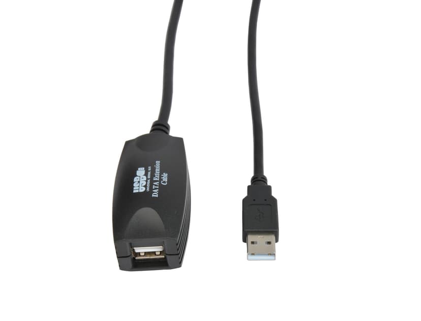 Prokord USB-kaapeli 5m USB-A USB-A Musta
