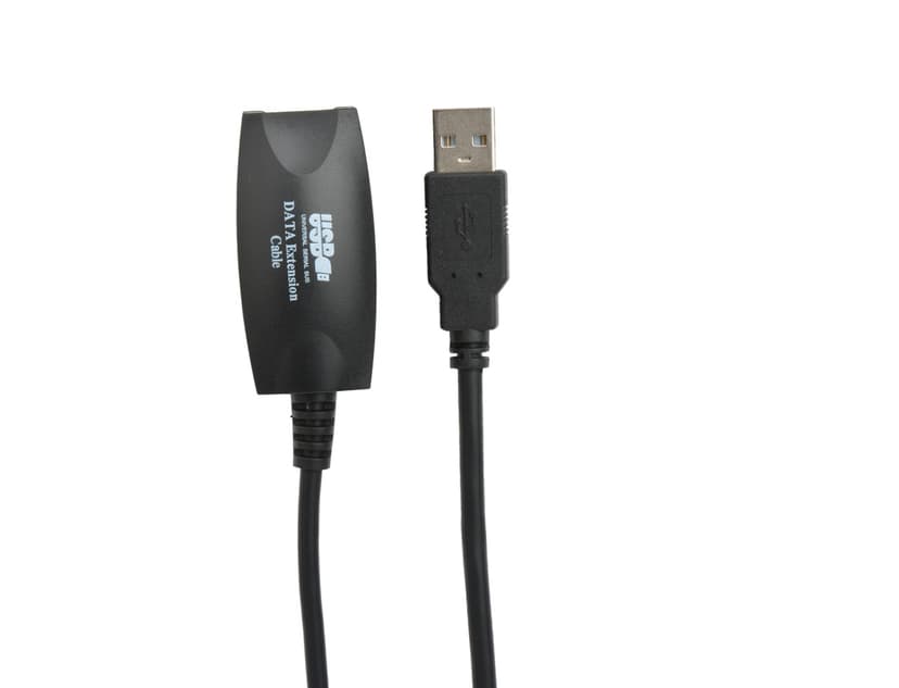 Prokord Active USB-kaapeli 10m USB A USB A Musta