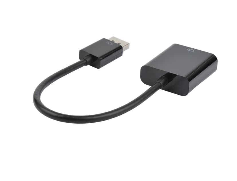 Prokord Video adapter 0.2m DisplayPort VGA (D-Sub) Sort