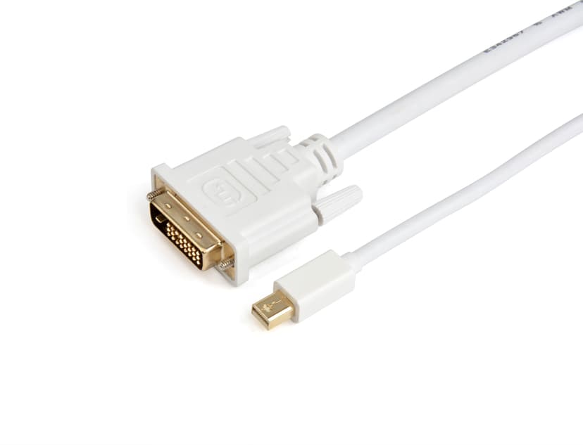 Prokord DisplayPort-kabel 2m Mini DisplayPort DVI-D Vit