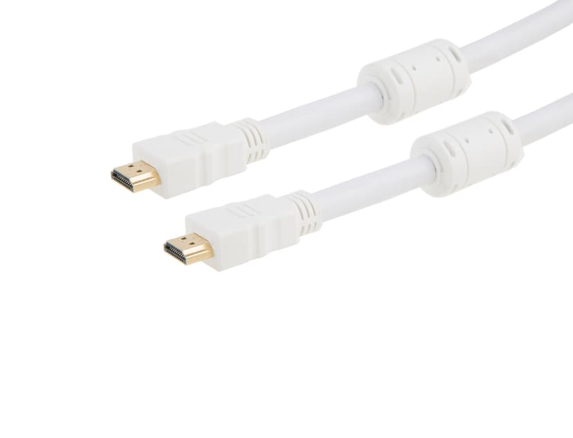 Prokord HDMI 1.4-kabel 15m HDMI HDMI Hvit