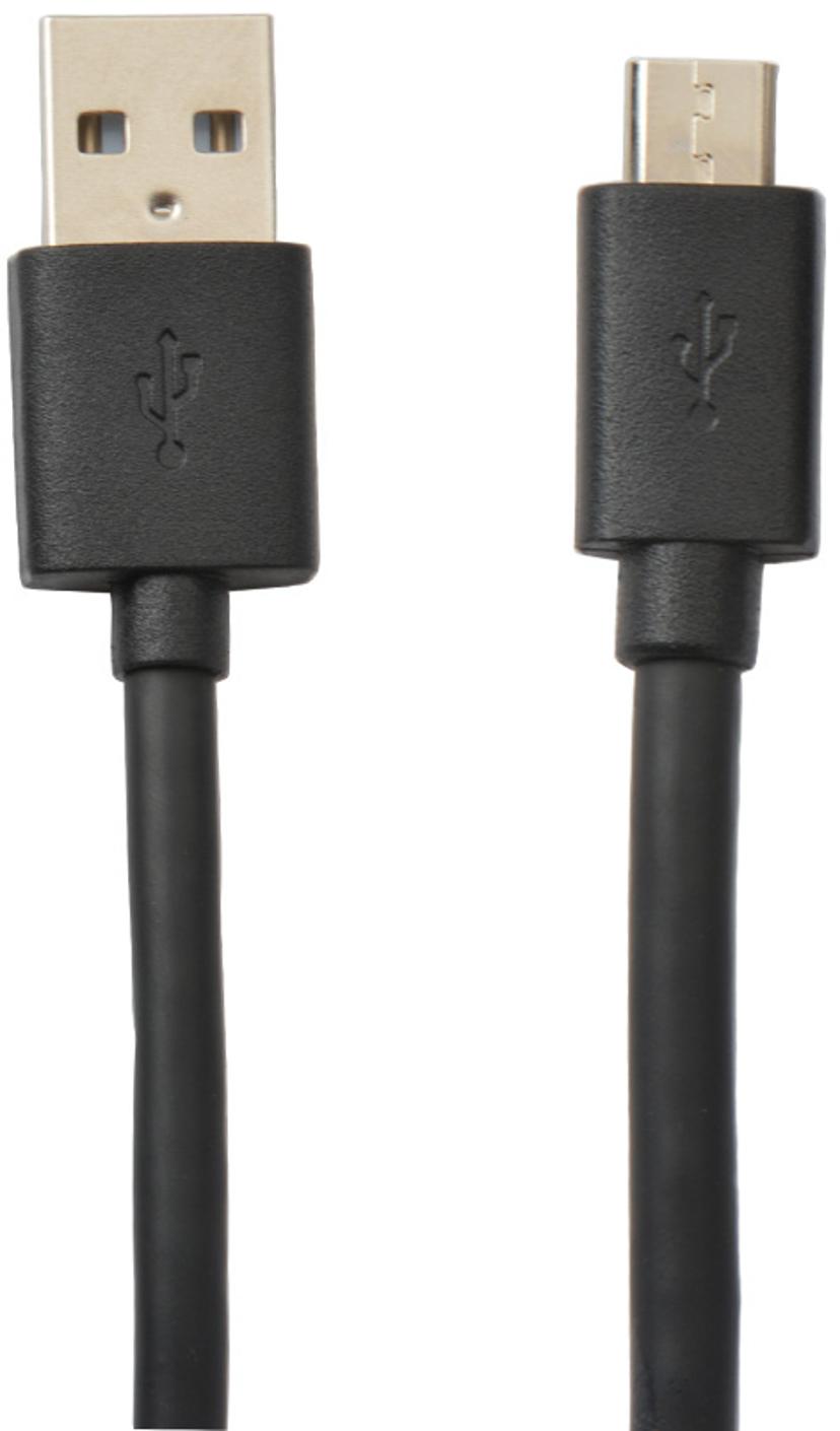 Cirafon Micro USB-kabel 0.15m Micro-USB A USB A Svart