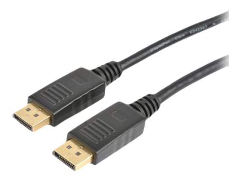 Prokord DisplayPort kabel 5m. 5m. DisplayPort DP DisplayPort DP Sort