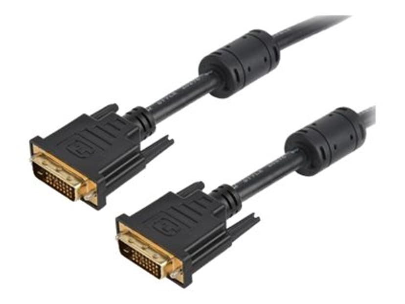 Prokord DVI-kabel 3m 3m DVI-D DVI DVI-D DVI Svart