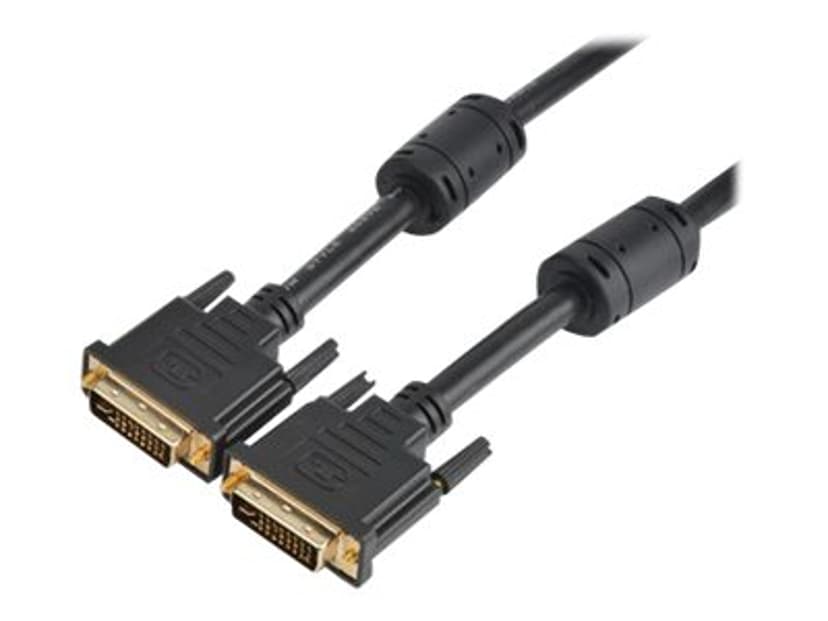 Prokord DVI-kabel Dual Link 2m DVI DVI Svart