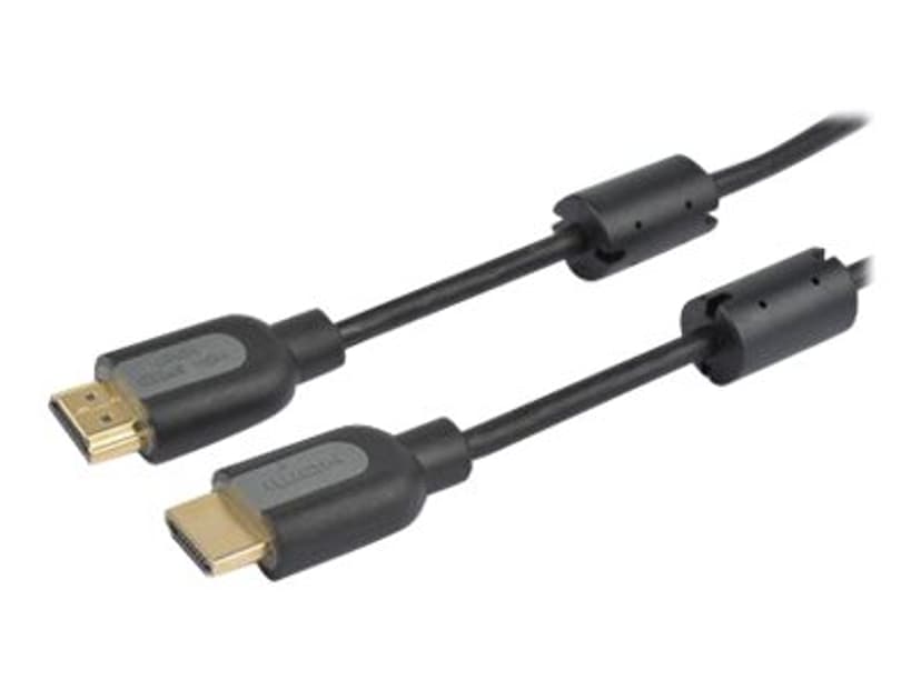 Prokord HDMI 1.4-kabel 0.5m 0.5m HDMI HDMI HDMI HDMI Svart