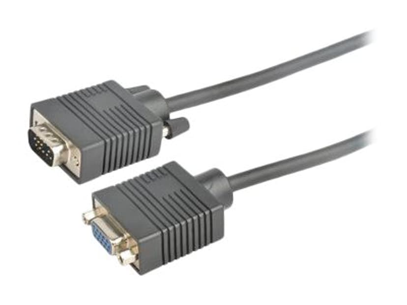 Prokord VGA kaapeli 3m VGA VGA Harmaa
