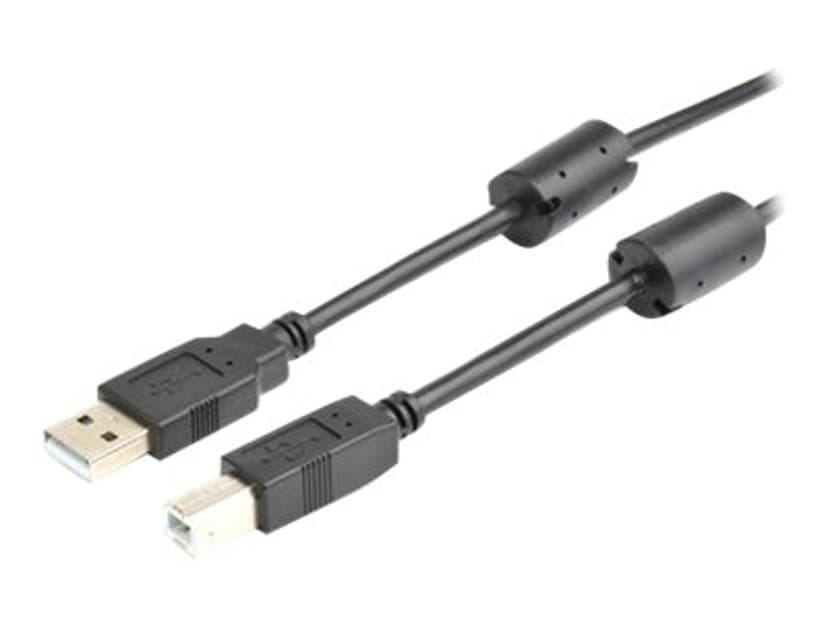 Prokord USB-kabel 3m USB-A USB-B Svart