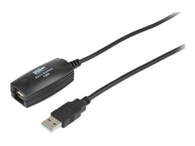 Prokord USB-kaapeli 5m USB-A USB-A Musta