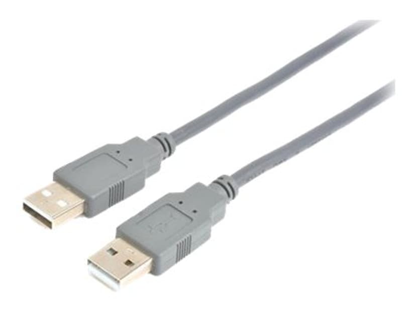 Prokord USB-kabel 5m USB-A USB-A Grå