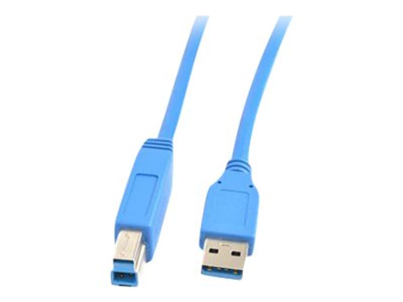 Prokord USB-kabel 5m USB-A USB-B Blå