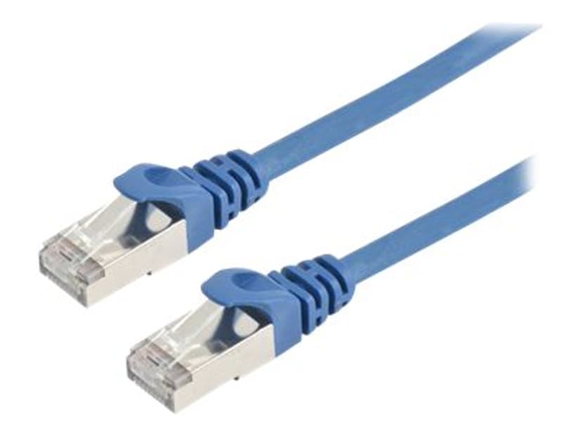 Prokord Nätverkskabel / Patchkabel LSZH RJ-45 Cat6 10m Blå