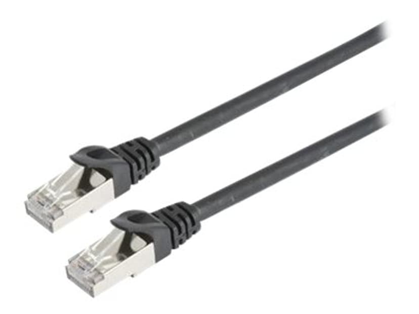Prokord Nettverkskabel LSZH RJ-45 Cat6 10m Sort