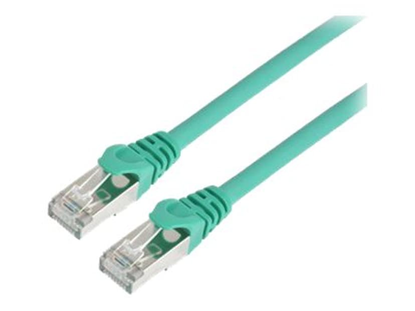 Prokord TP-Cable F/UTP CAT.6 Shielded Lszh RJ45 3m Green RJ-45 Cat 6 3m Vihreä