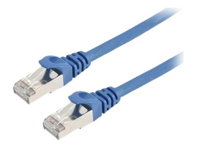 Prokord Nätverkskabel / Patchkabel LSZH RJ-45 Cat6 0.5m Blå