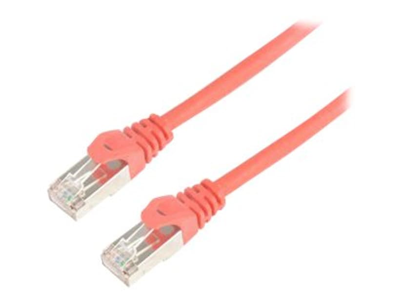 Prokord TP-Cable STP CAT.6 Shielded Lszh RJ45 0.5m Red RJ-45 Cat 6 0.5m Punainen