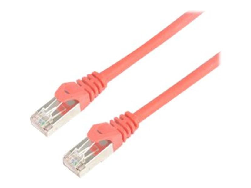 Prokord Nätverkskabel / Patchkabel LSZH RJ-45 Cat6 3m Röd