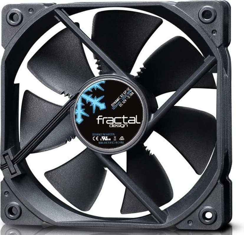 Fractal Design 120MM Dynamic X2 Tuuletin Musta