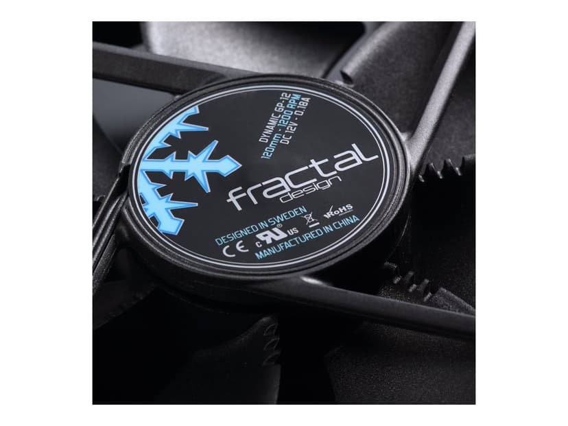 Fractal Design 120MM Dynamic X2 Fläkt Svart