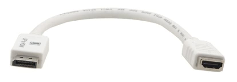 Kramer Adapter 0.3m DisplayPort HDMI Vit
