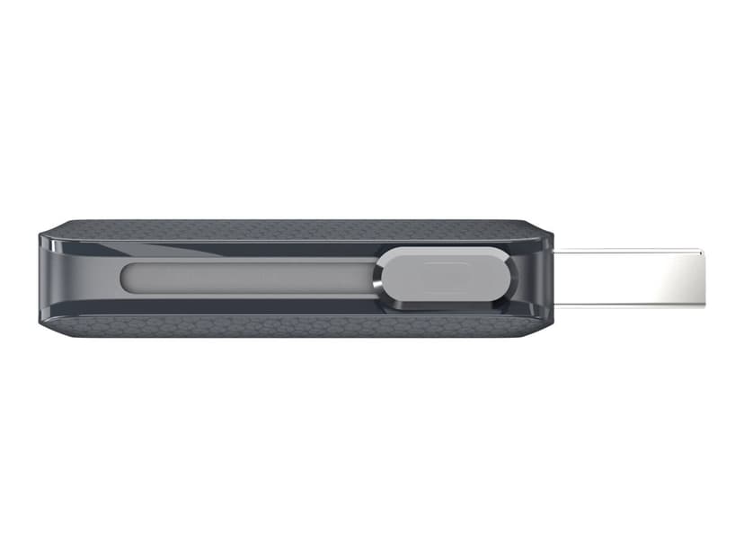 SanDisk Ultra Dual 64GB USB Type-A / USB Type-C Musta, Hopea