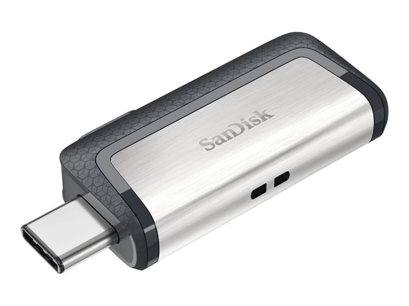 SanDisk Ultra Dual 32GB USB-A / USB-C Musta, Hopea