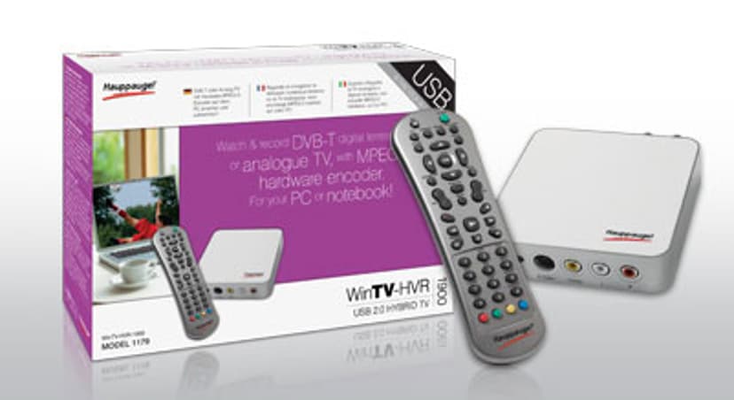 Hauppauge Hvr-1900 DVB-T Analogue TV Tuner USB