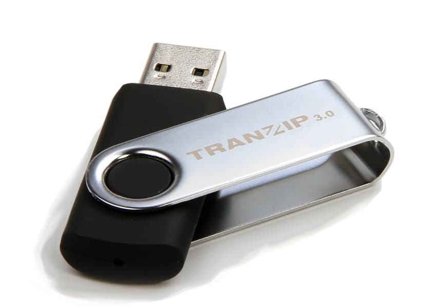 Tranzip Flip 32GB USB Type-A Zwart