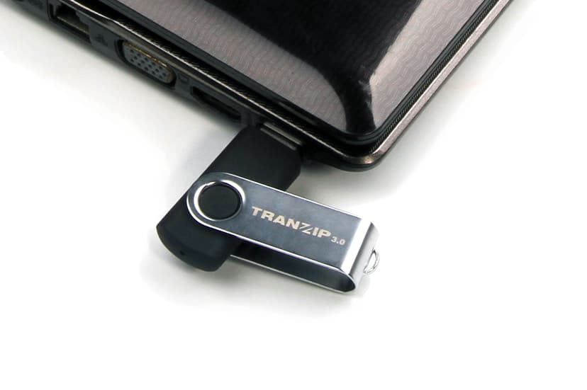 Tranzip Flip 32GB USB Type-A Zwart