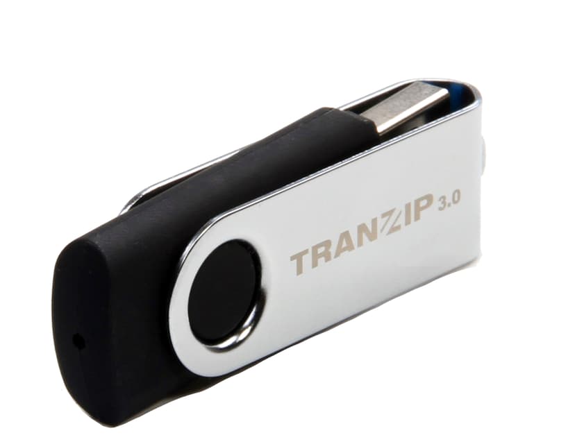 Tranzip USB minne Flip 32GB USB Type-A Svart