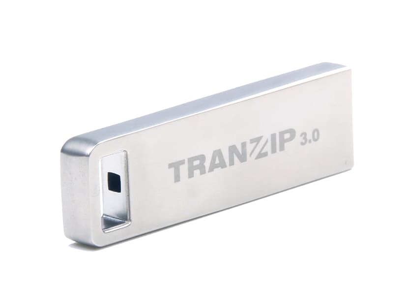 Tranzip Usb Memory Steel Usb 3.0 - 16gb 16GB USB A-tyyppi Hopea