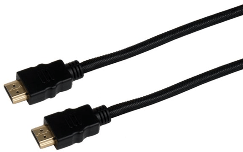 Prokord HDMI 2.0 PREMIUM 4K GOLD 2M 2m HDMI HDMI Svart