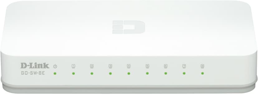 D-Link Dlinkgo 8-Port Fast Ethernet Switch GO-SW-8E