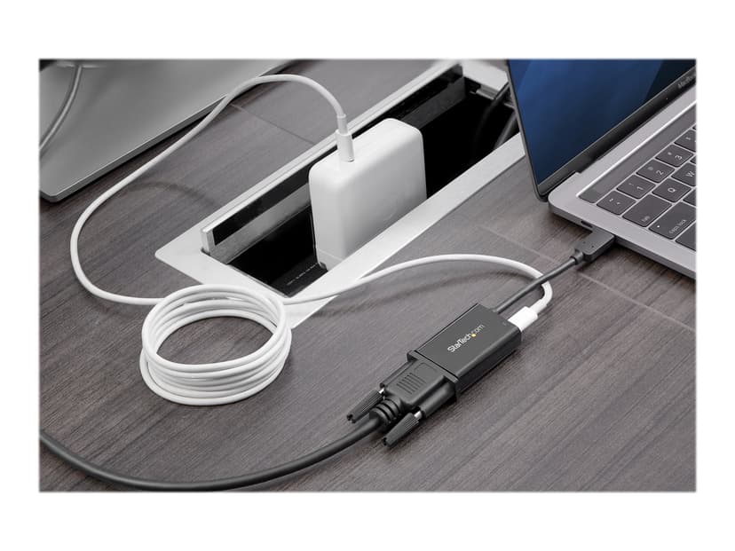 Startech USB-C to VGA Video Adapter with USB Power Delivery