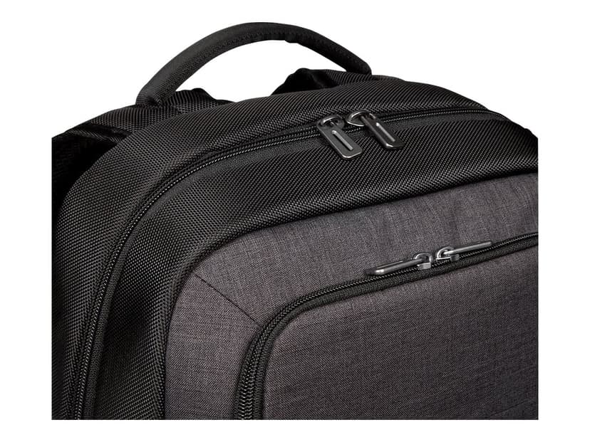 Targus Citysmart Essential Ryggsäck 15.6" Polyuretaani Harmaa, Musta